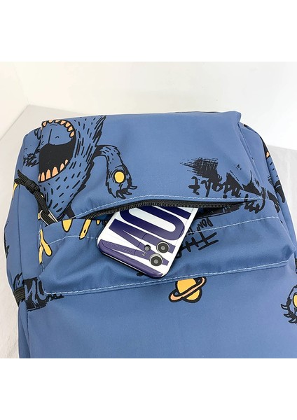 Ana Akım Olmayan Baskı Sırt Büyük Kızlar Naylon Okul Kız Cool Öğrenci Sırt Dizüstü Kadın Trend Spotting Sırt Çantası (Yurt Dışından) modelleri