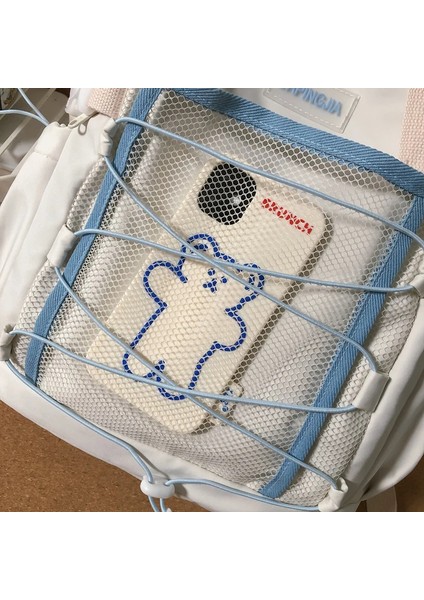 Naylon + Mesh Kadın Sırt Popüler Trendy Sıcak Satış Sevimli Okul Sırt Kız Sırt Kadın Eğlence Seyahat Sırt Çantası (Yurt Dışından) fırsatları