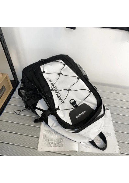 Büyük Kapasiteli Dize Tasarım Eğlence Sırt Moda Sevimli Panelli Okul Öğrenci Seyahat Kız Yan Örgü Torbalar Sırt Çantası (Yurt Dışından) modelleri