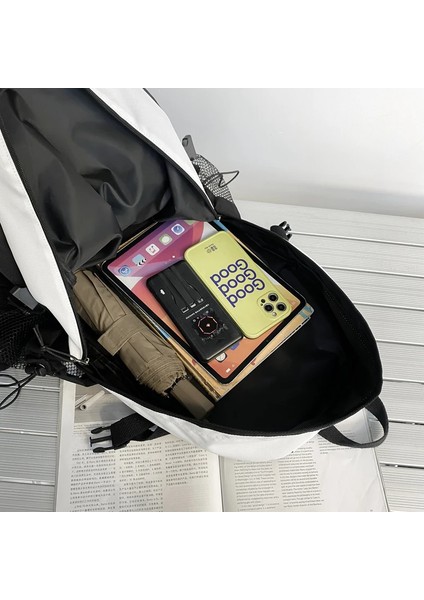 Büyük Kapasiteli Dize Tasarım Eğlence Sırt Moda Sevimli Panelli Okul Öğrenci Seyahat Kız Yan Örgü Torbalar Sırt Çantası (Yurt Dışından) indirimleri