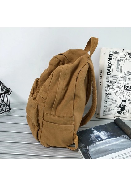 Kış Kalınlaştırılmış Yıkama Kanvas Sırt Okul ve Alışveriş En Sırt Tasarım Seyahat Sırt Çantası (Yurt Dışından) modelleri