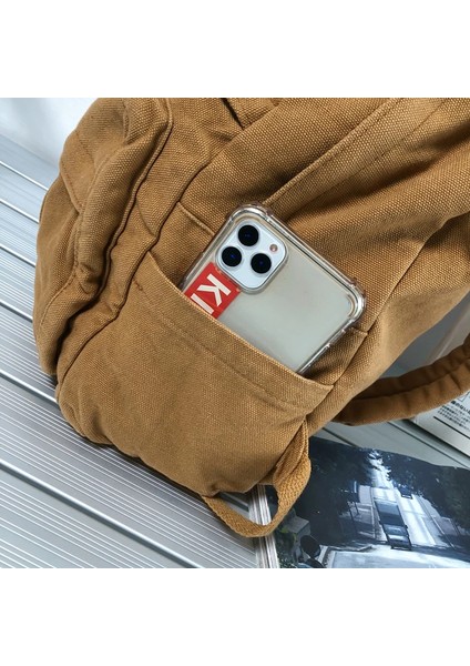 Kış Kalınlaştırılmış Yıkama Kanvas Sırt Okul ve Alışveriş En Sırt Tasarım Seyahat Sırt Çantası (Yurt Dışından) fırsatları