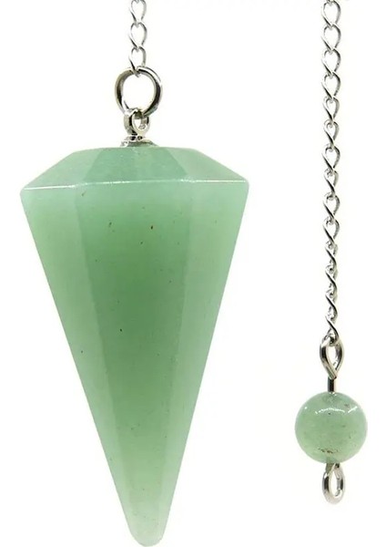 Doğal Taş Kuvars Agates Reiki Koni Ametist Charm Kehanet Dowsing Reiki Kristalleri Sarkaç Kolye (Yurt Dışından)