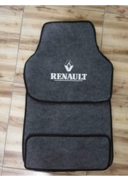 Renault Logolu Halı Paspas Grı