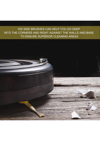 Irobot Roomba 800 900 Serisi Parçalarla Uyumlu 6 Takım 3 Kollu Yan Fırça Seti (Yurt Dışından)