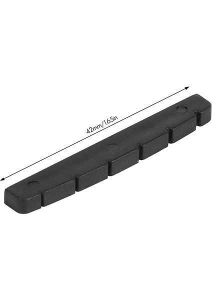 5x Elektro Gitar Üst Somun Düz Tabanlı PT-5042-00 42X3X5.5MM (Yurt Dışından)