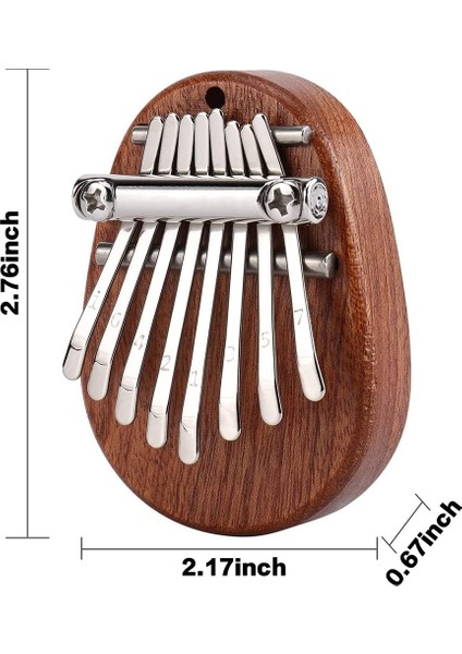2 Adet Kalimba Başparmak Piyano 8 Anahtar Mini Başparmak Piyano Parmak Piyano Mini Kalimba Başparmak Piyano Çocuk Yetişkin Enstrüman Aksesuarı (Yurt Dışından) fiyatları