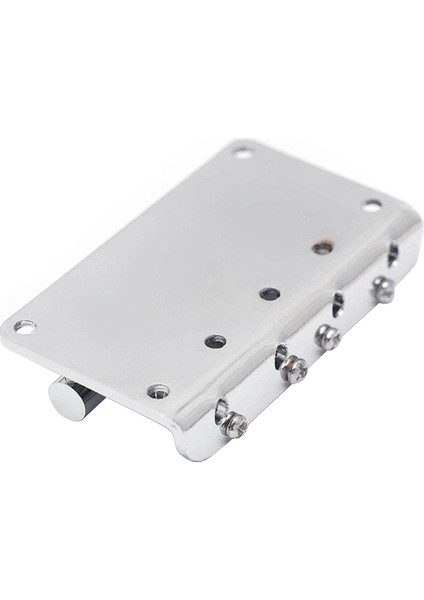 2x Sert Kuyruk Sabit Bas Gitar Köprüsü, 4 Telli Caz Bas Veya Hassas Bas Stili Üstten Yüklü Krom ile Uyumlu (Yurt Dışından) modelleri