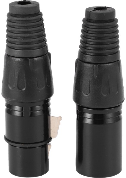 100 Adet 3pin Xlr Erkek Kadın Mikrofon Uzatma Mikrofon Kabloları Fiş Ses Soketi Mikrofon Ses Konektörü Adaptörü (Yurt Dışından)