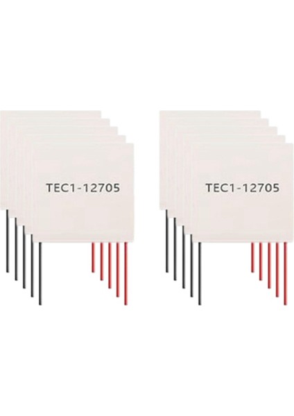 10 Adet Elemanları Peltier TEC1-12706 Termoelektrik Peltier Modülü 12705 Tec 12V 5A Dıy Soğutucu Peltier Elemente Kurulu (Yurt Dışından)