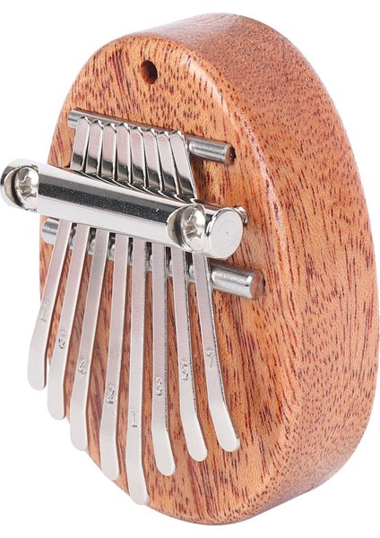 2x8 Anahtar Mini Kalimba Nefis Parmak Başparmak Piyano Marimba Müzikal Iyi Aksesuar Kolye Hediye (Yurt Dışından)