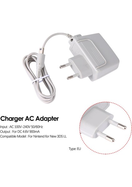 Nintendo Voor Nieuwe 3ds Xl Ll Voor Dsi Dsi Xl 2ds 3ds 3ds Xl Abd Plug Için Şarj Cihazı Ac Adaptörü (Yurt Dışından)