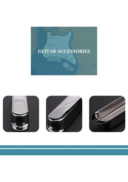 3 Adet Krom Metal Mühürlü St Strat Gitar Pikap Kapakları 3 Kapalı Tek Bobin Pikap Kapağı (Yurt Dışından) indirimleri