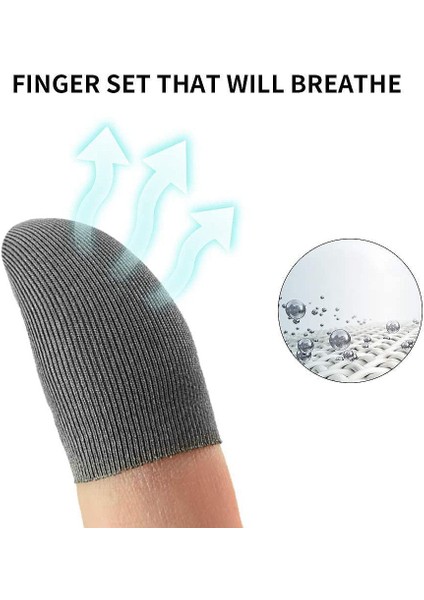 Oyun Mobil Oyun Için Parmak Kollu Temas Ekranı Parmak Karyolası Mobil Oyunlar Için Pürüzsüz Ince Ter Önleyici (6 Adet) (Yurt Dışından) fırsatları