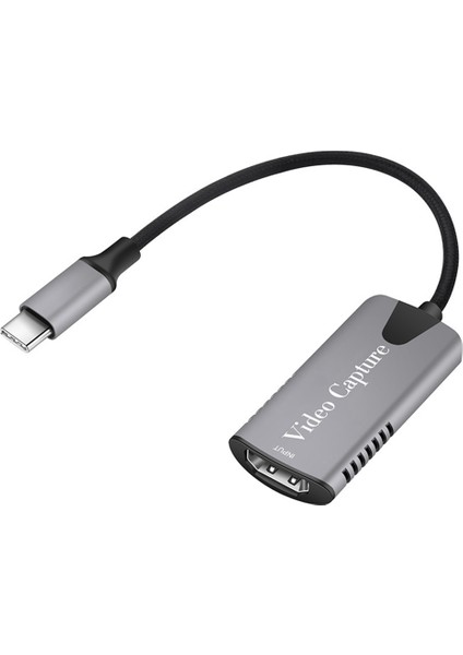 4K1080P 60Hz Video Yakalama Kartı HDMI Uyumlu Tip C Video Yakalama Kartı Oyun Kamerası Canlı Kayıt Için Uygundur (Yurt Dışından)