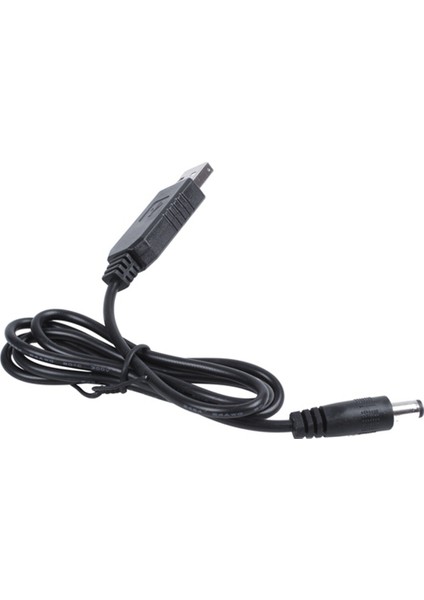 5V Dc 12V 2.1mm x 5.5mm Modülü Dönüştürücü Dc Varil Erkek Konnektör Jakı Güç Kablosu Fişi, USB Dc Kablosu -1m (Yurt Dışından)