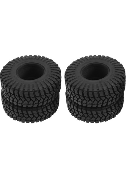 4 Adet 110MM 1.9 Lastik Jant Lastikleri Lastik 1/10 Rc Paletli Araba Eksenel ile Uyumlu (Yurt Dışından)
