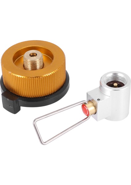 2x Dönüşüm Adaptörü Kamp Gaz Sobası Adaptör Vanası Teneke Kutu Gaz Dönüştürücü Shifter Dolum (Yurt Dışından)