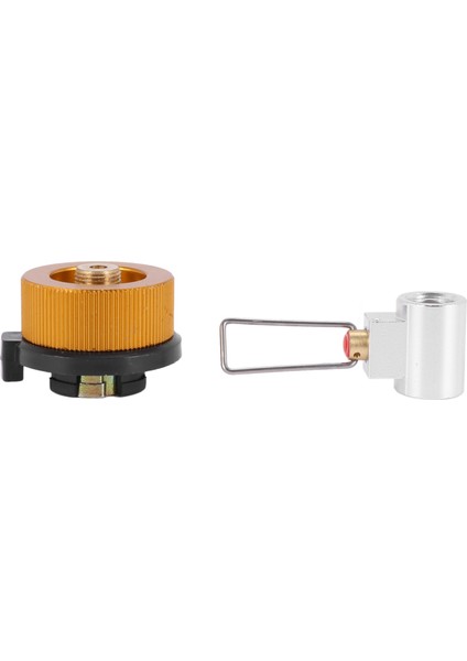 2x Dönüşüm Adaptörü Kamp Gaz Sobası Adaptör Vanası Teneke Kutu Gaz Dönüştürücü Shifter Dolum (Yurt Dışından)