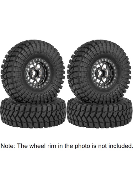 4pcs 110MM 1.9 Lastik Lastik Jant Lastiği 1/10 Rc Paletli Araba ile Uyumlu (Yurt Dışından) fırsatları