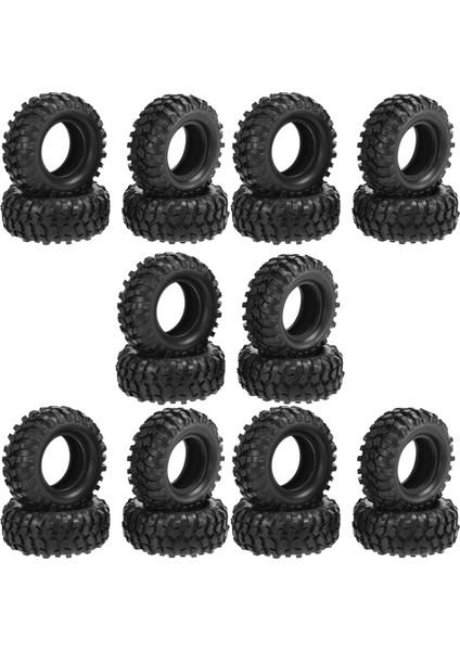 4 Adet 1.9 Inç Lastik Lastik 96X40MM 1/10 Rc Paletli Trx4 (Yurt Dışından)