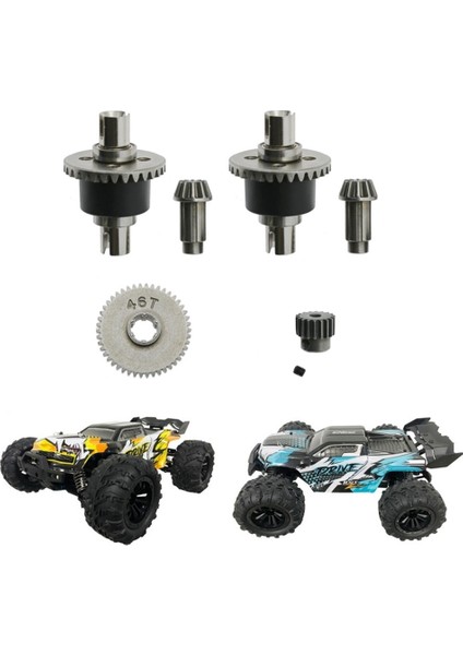 Scy 16101 Pro 1/16 Fırçasız Rc Araba ile Uyumlu Diferansiyel ve Dişli Seti (Yurt Dışından)
