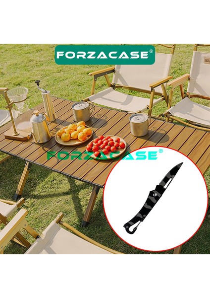 Paslanmaz Çelik Ultra Keskin Outdoor Avcılık Kamp Çakısı Kamp Mutfak Bıçağı - FC339