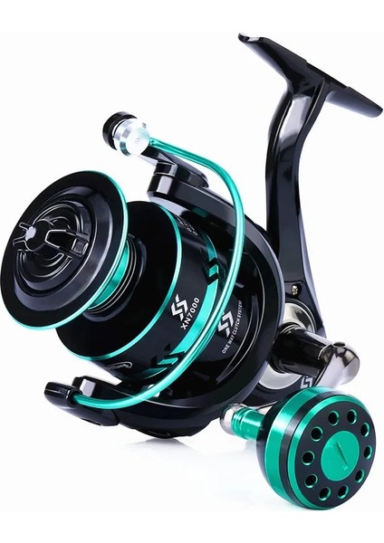 Mavi Stil 3000 Serisi Sougayilang 12 + 1bb G Balıkçılık Reel Yüksek Mukavemetli Dökme Alaşım Tahrik Dişli Alüminyum Makara Tuzlu Su Tatlısu G Makara (Yurt Dışından)