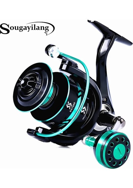 Mavi Stil 3000 Serisi Sougayilang 12 + 1bb G Balıkçılık Reel Yüksek Mukavemetli Dökme Alaşım Tahrik Dişli Alüminyum Makara Tuzlu Su Tatlısu G Makara (Yurt Dışından) fiyatları