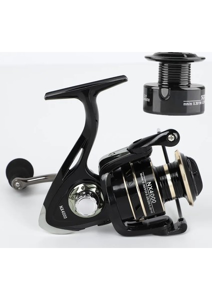 Çift Makara Stili 4000 Serisi Yüksek Li Balıkçılık Makaraları 12 kg Max Sürükle 5.2: 1 Metal Biriktirme Tuzlu Su Balıkçılık Reel Balıkçılık Için Carrete De Pesca (Yurt Dışından)