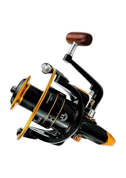 Siyah Stil 1000 Serisi G Olta Makarası Metal Makara Makarası Tatlı Su ve Tuzlu Su Balık Makarası (Yurt Dışından)