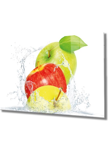 Elmalar Cam Tablo Apples