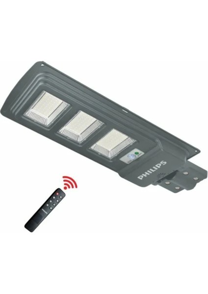 Kumandalı Solar Sokak Armatürü BRC010 Led40/765 24.7W-400W 6500K IP65
