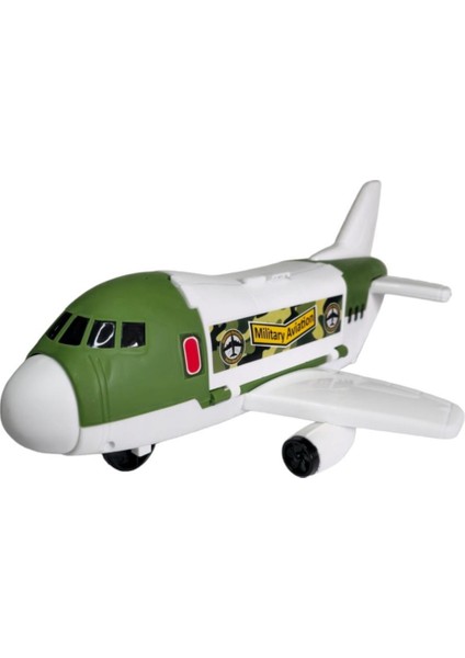 Toys Uçak Asker Seti ERN-2007,2 Araba 1 Helikopterli Oyuncak Set