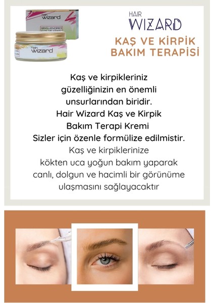 Valentines Wizard Şekillendirici Konsantre Kaş ve Kirpik Terapisi