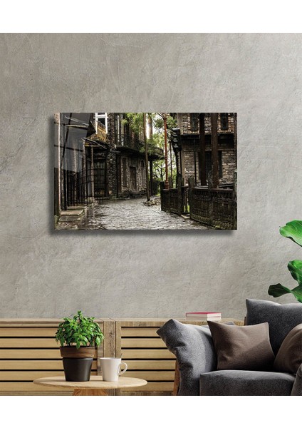 Eski Sokak Cam Tablo Old Street fiyatları