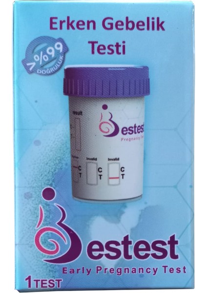 Bioram Erken Gebelik Testi Bestest Ref: Bio-Thcg (Hcg) 12'li