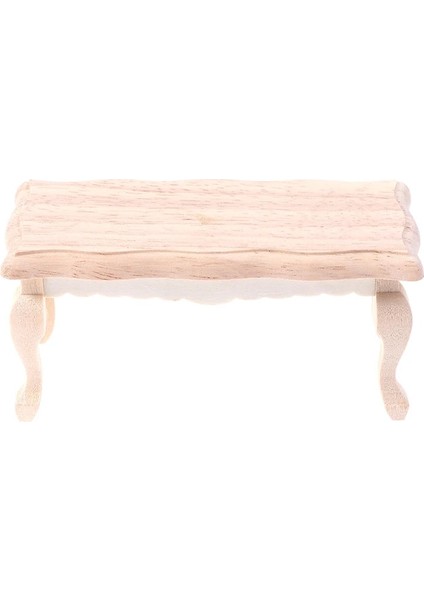 Bordo Tarzı Dollhouse Minyatür Mobilya Teatable Sehpa Bebek Evi Dekoru Bebekler Simülasyon Ev Oyuncak Çocuk Hediye (Yurt Dışından)