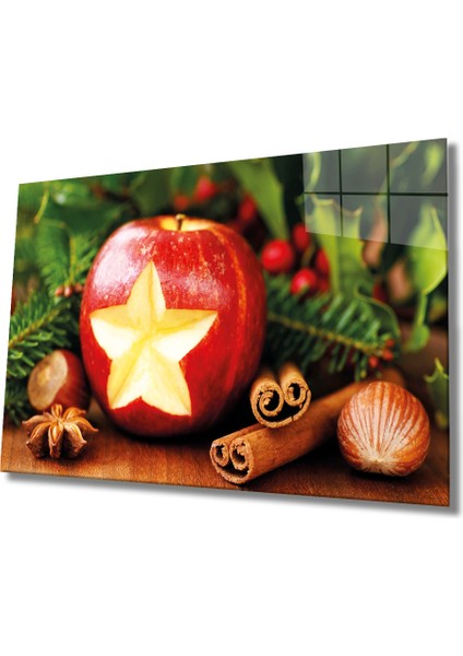 Meyveler Cam Tablo Fruits