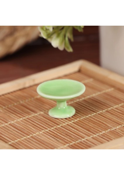 Gn Stili 1 Adet 1:12 Minyatür Gıda Dıy Craft Dollhouse Meramics Için Tatlı Pan Kek Standı Meyve Tepsisi Bebek Mutfak Oyuncaklar (Yurt Dışından)