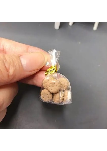 Bisküvi 3 Tarzı 1:12 Evcilik Aksesuarları Minyatür Sahne Modeli Ekran Mini Bisküvi Macaron Çerez Cam Pasta Kavanozu (Yurt Dışından)