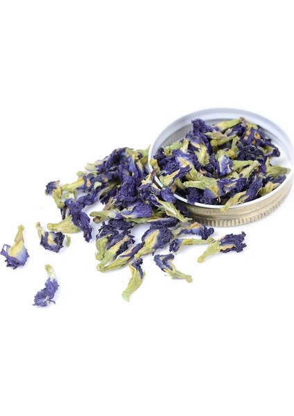 100GPACK Clitoria Ternatea Tea.blue Butterfly Bezelye Çayı.kurutulmuş Clitoria Kordofan Bezelye Çiçeği.thailand.toy (Yurt Dışından)