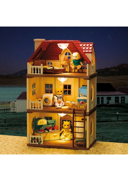 D11 Stili Orman Ailesi Minyatür 1 Yeni Mobilya Minyatür Acessories Bebek Evi Aksesuarları Slayt Minyatürler Banyo Dolabı (Yurt Dışından)