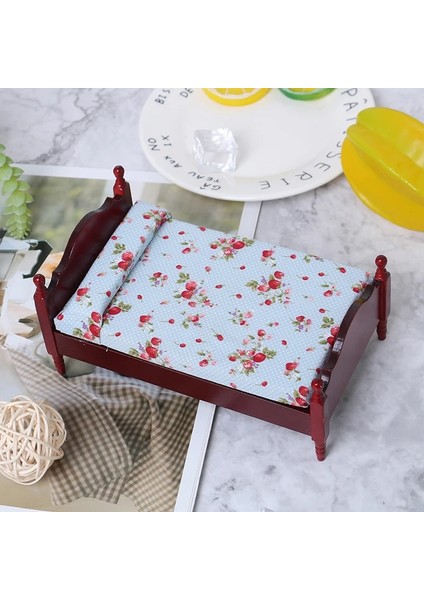 Pengfu Shop 14X8X6CM Tarzı Sıcak Satış: Kızlar Için 12 Mini Yatak Bebekler Dollhouse Yatak Odası Mobilyası Dollhouse Lamba Oyuncak Çocuklar Için Bebek Oyuncak Oyna Pretend (Yurt Dışından)