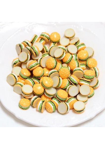11MM 10 Adet Tarzı 8 Adet Mmulation Bebek Çocuklar Için Gıda Mutfak Oyuncaklar Dollhouse Minyatürleri Klasik Oyuncak Hamburger Oyuncak (Yurt Dışından)