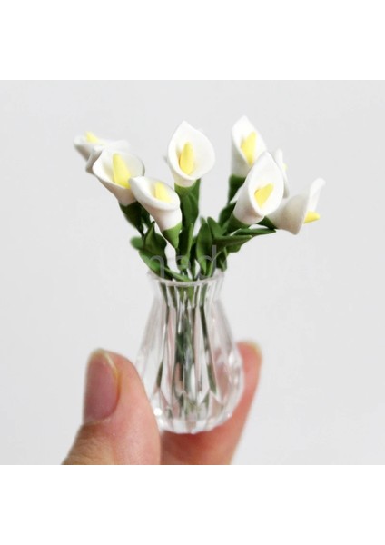 Koyu Haki Stili Güzel Minyatür Dollhouse Papatya Çiçek Mini Gül Vazo Barbies Için Blyth Bebek Evi Mobilya Dekorasyon Aksesuarları (Yurt Dışından) modelleri