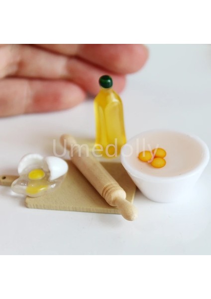 Stil F Stili Minyatür Dollhouse Mutfak Pişirme Oyuncak Mini Stand Mikser Tost Makinesi Pişirme Gıda Barbies Için Bjd Bebek Mobilya Aksesuarları (Yurt Dışından)