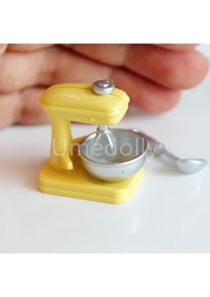 Stil F Stili Minyatür Dollhouse Mutfak Pişirme Oyuncak Mini Stand Mikser Tost Makinesi Pişirme Gıda Barbies Için Bjd Bebek Mobilya Aksesuarları (Yurt Dışından)