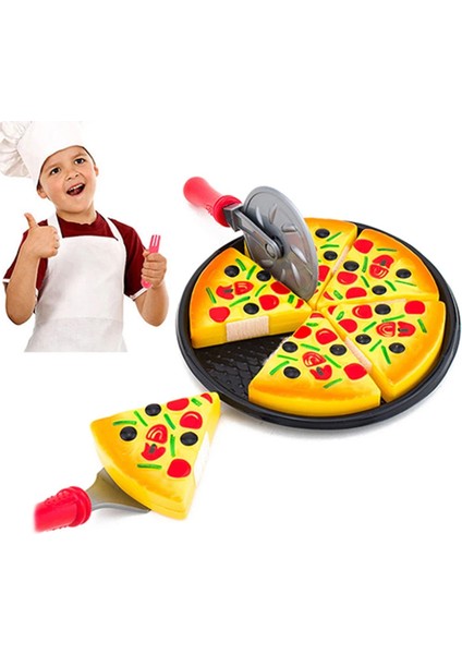 Alışveriş Merkezi Pizza Oyuncak Çocuk Mutfak Simülasyon Pizza Partisi Fast Food Oyun Gıda Oyuncak Çocuklar Için Toddle Simülasyon Mutfak Oyuncak (Yurt Dışından)