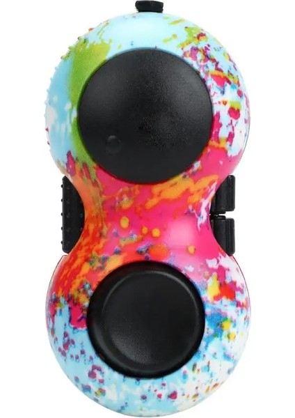 B Tarzı Fidget Antistres Oyuncak Yetişkinler Çocuklar Çocuklar Için Fidget Pad Stres Giderici Sıkmak Eğlenceli El Anksiyete Duyusal Gökkuşağı Havalandırma Oyuncak (Yurt Dışından)
